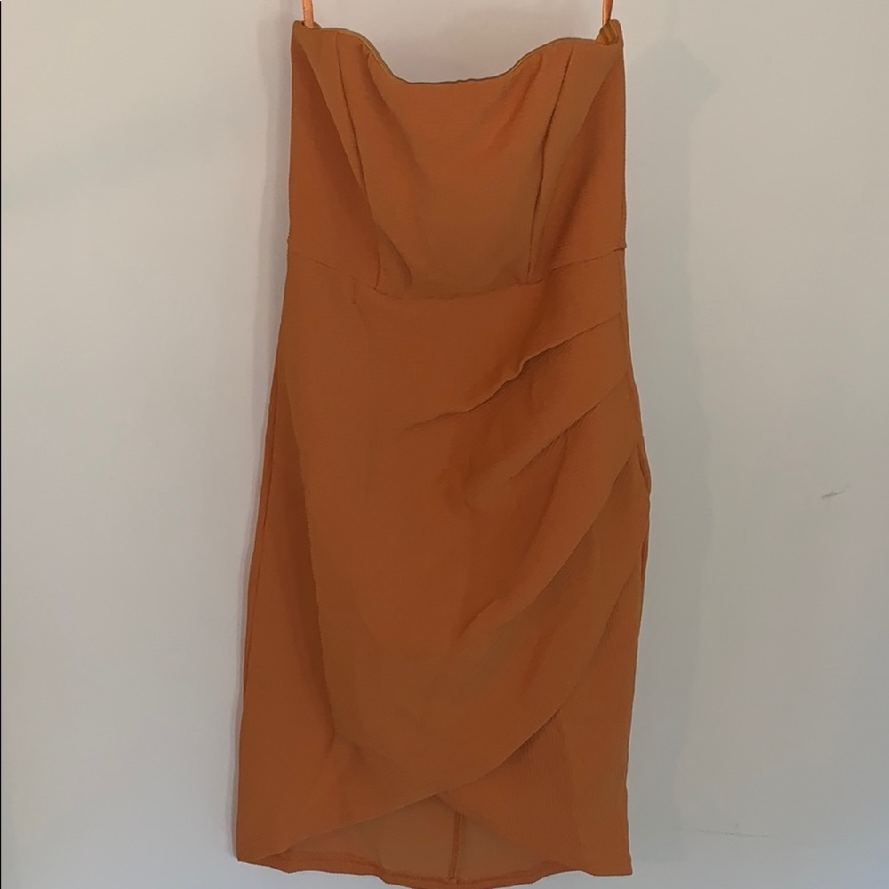 Strapless dress